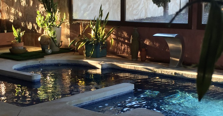 Spa del Hotel Villa Nazules en Almonacid (Villanazules.com)