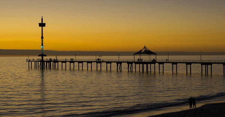 Atardecer en un muelle de Brighton. Eosdude (Flickr)
