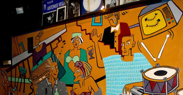 Mural. El Penta, Juanma Alonso, Facebook