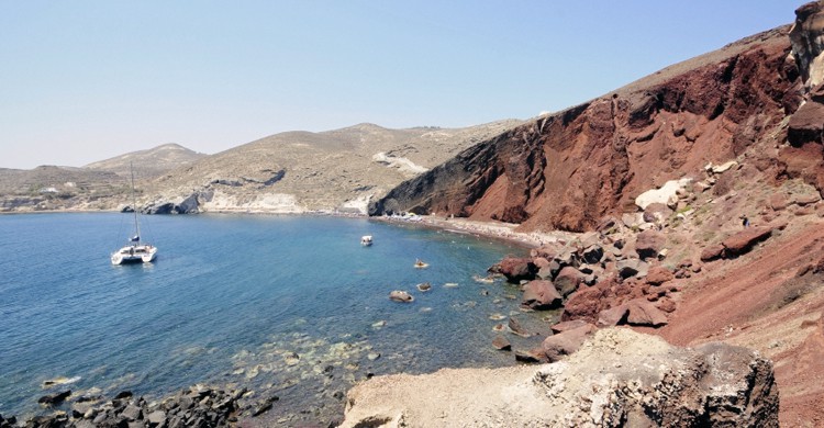 Playa roja. CataFratto, iStock
