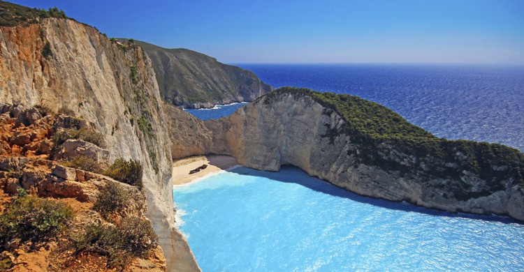 Navagio Beach. zbg2, iStock