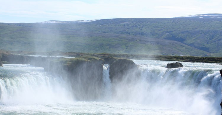 Cascada Godafoss, Islandia (Flickr)