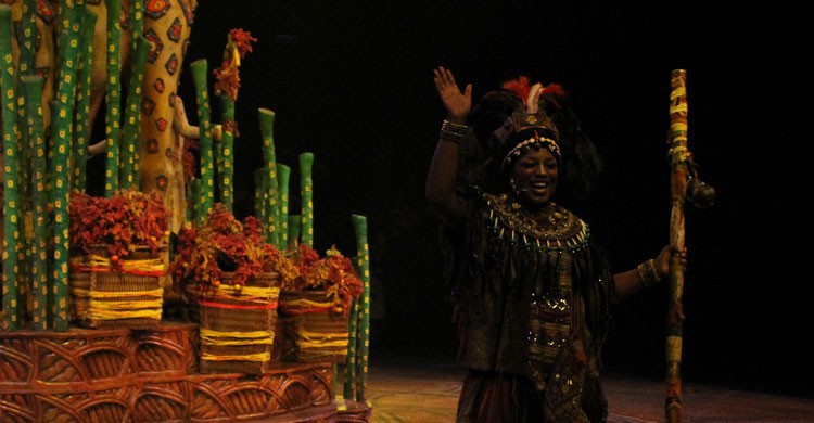 Espectáculo de El Rey León (Flickr)