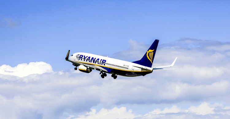 Avión de Ryanair (iStock)