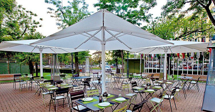 La terraza (Restaurante Shukran, Casa Árabe)