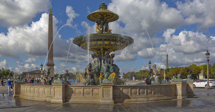 Plaza de la Concordia en París. Walencienne (iStock)