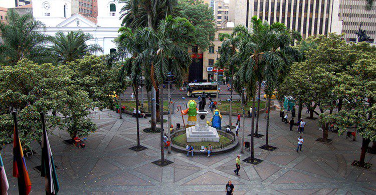 Parque Berrío de Medellín. Omar Uran (Flickr)