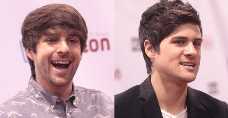 Ian Hecox y Anthony Padilla forman Smosh (wikimedia.org)