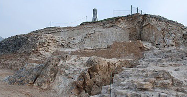 Restos del Castillo de Amaiur, Navarra (Fuente: castillodenavarra.com)