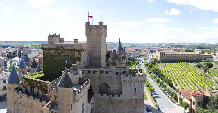 Espectacular Castillo de Olite, Navarra (Flickr)