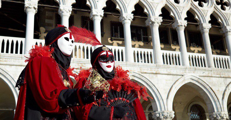Disfraz de carnaval en Venecia. Melodija (iStock)