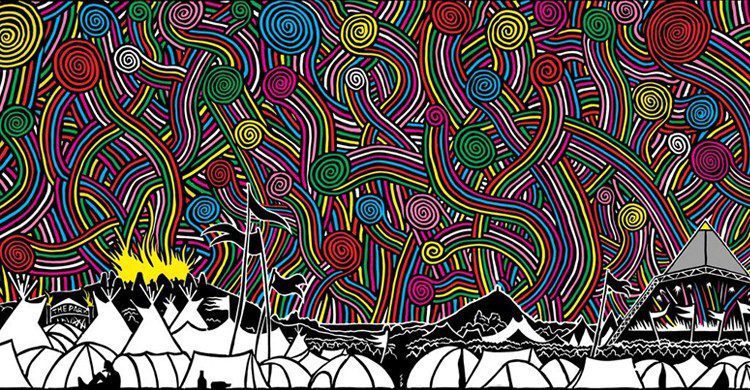 Artwork del 2016 (Glastonbury Festival, Facebook)