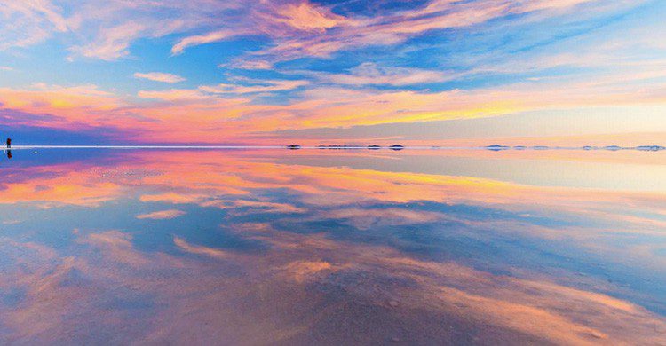 Efecto visual en Salar de Uyuni (Pixabay)