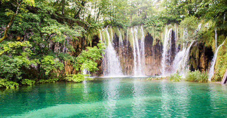 Una de las cataratas de Plitvice. Shadowgate (Flickr)