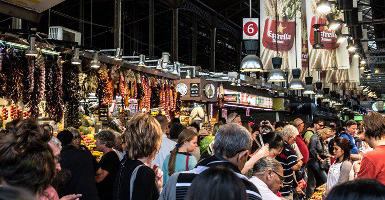 Mercado de la Boquería. Dconvertini (Flickr)