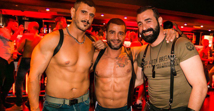 Fiesta gay en Madrid Imagen de una fiesta gay