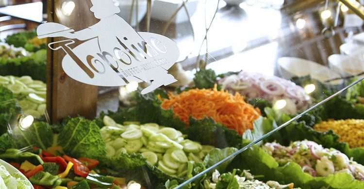 Buffet de ensaladas (Web de Topolino)