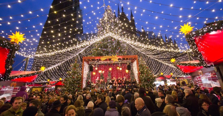 Mercadillo navideño en Colonia, Alemania