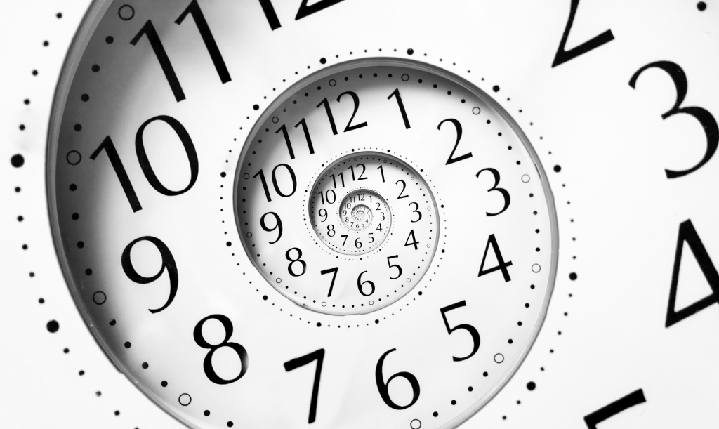 Infinity time spiral