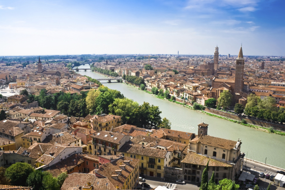 Verona and Adige River