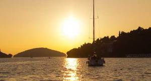 5. La puesta de sol de Korkula