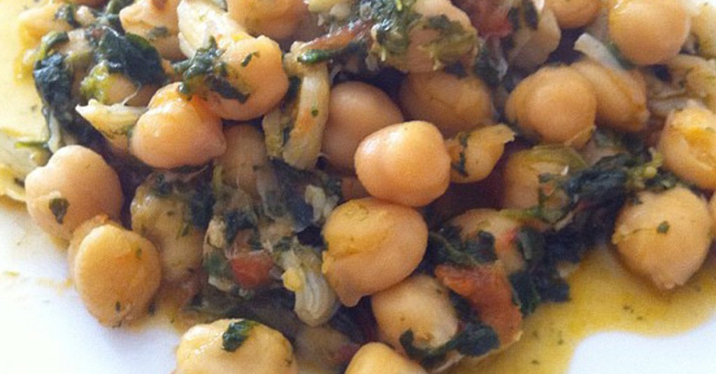 Garbanzos con espinacas (Demi, Flickr)