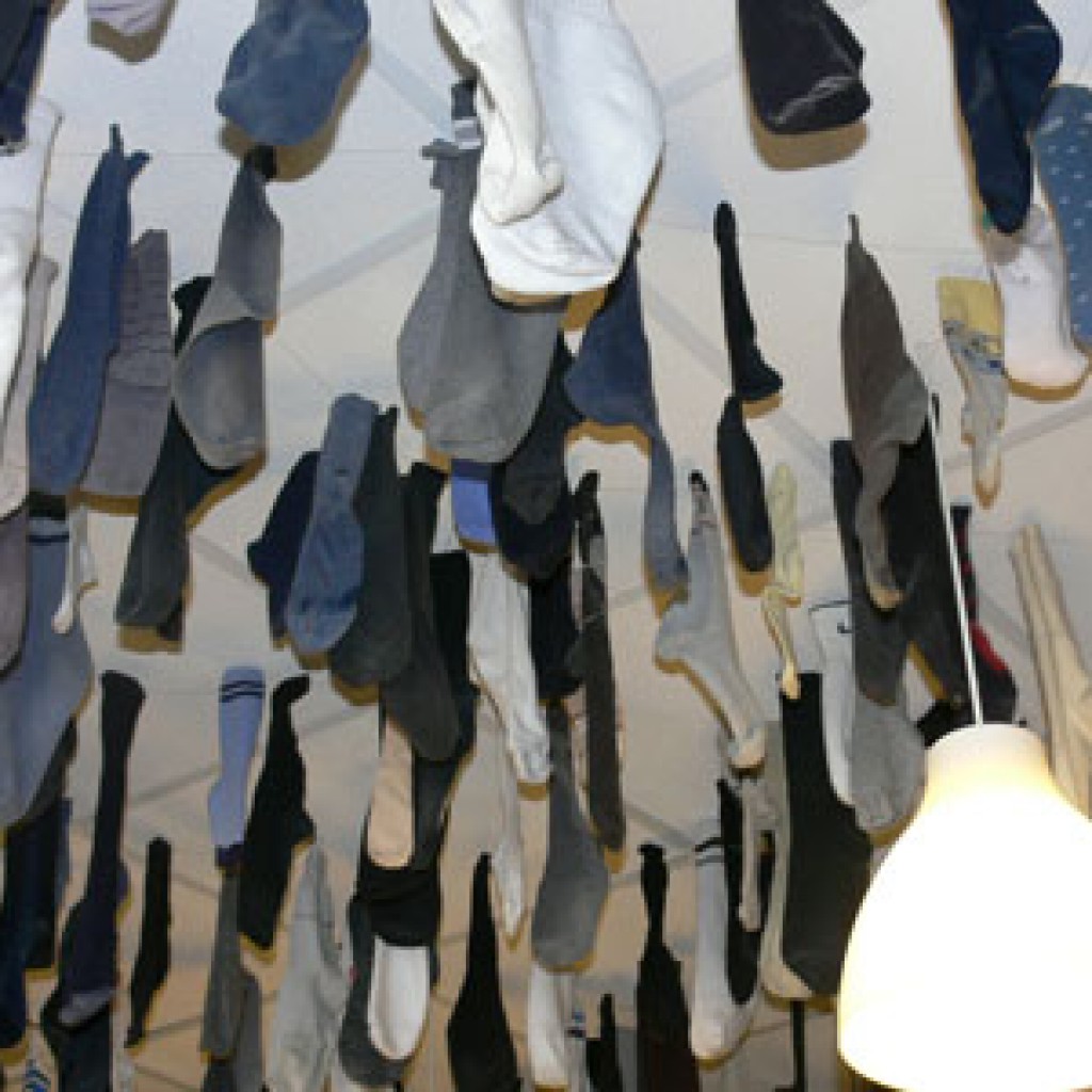 5. Calcetines a modo de piñata