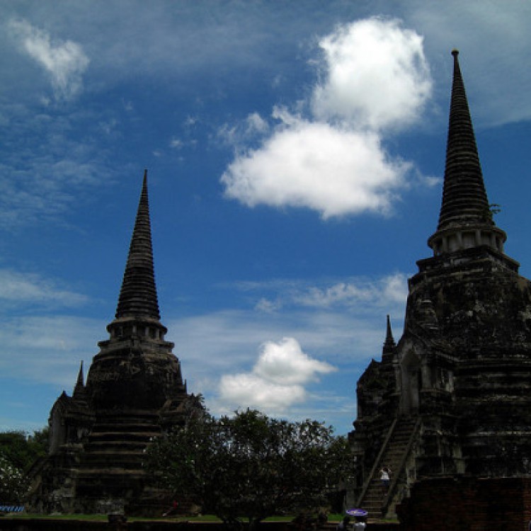 Ayutthaya templo en Tailandia
