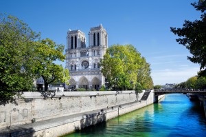 Notre Dame Cathedral, Paris, France.