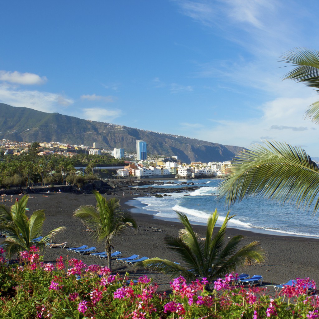 playa Jardin, Tenerife, Spain
