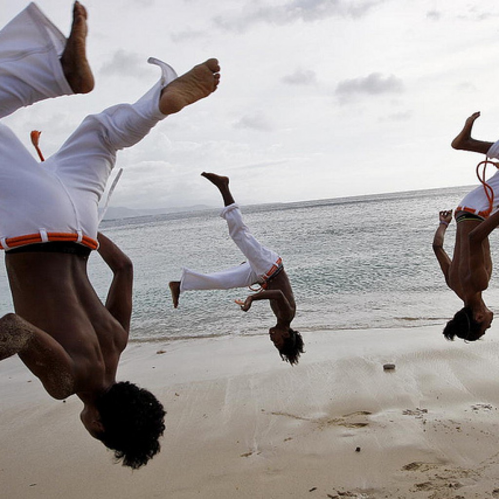 Capoeira Practice on Dili Beach