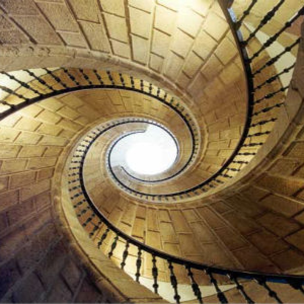 escalera pueblo gallego