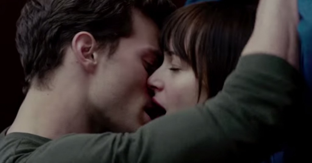 Escena ascensor en la película 50 sombras de Grey