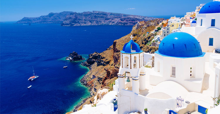 Vista de Santorini, Grecia (iStock)