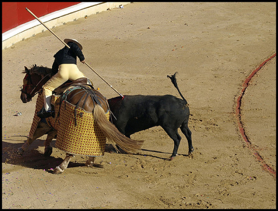 Las corridas de toros es un imprescindible en San Fermín 