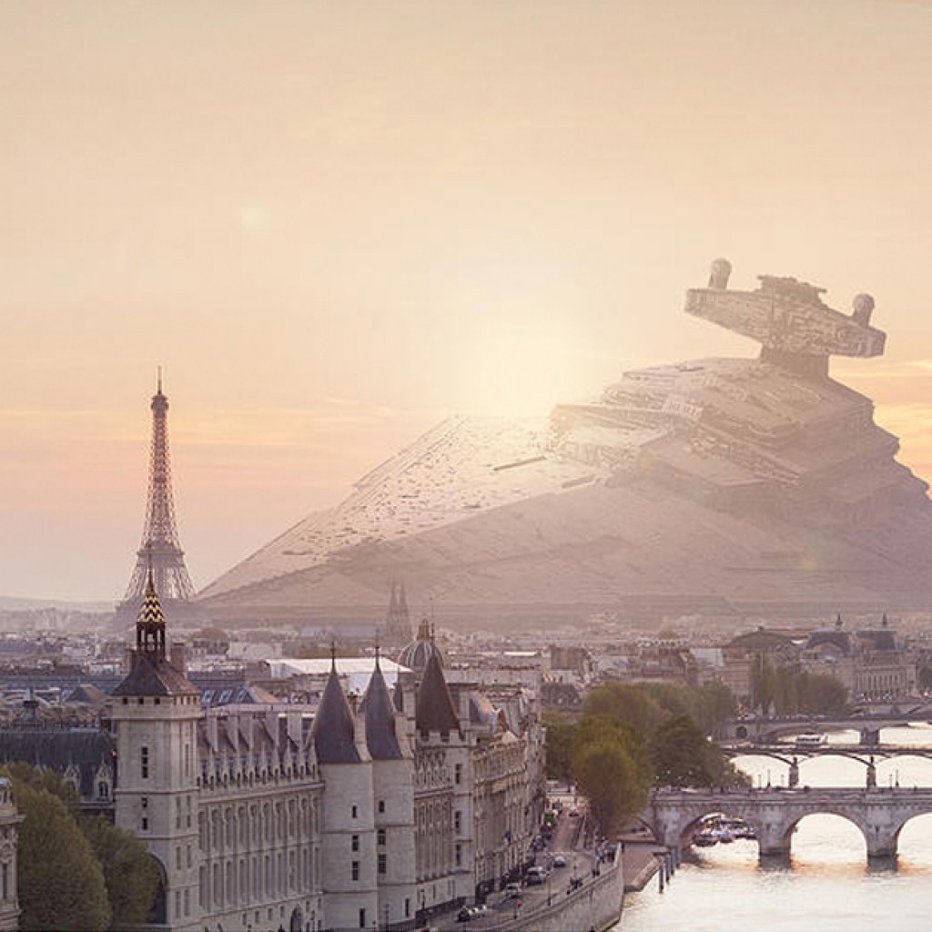 Sigue leyendo Si las naves de ‘Star Wars’ tomasen la Tierra: un artista recrea en fotos cómo sería la invasión