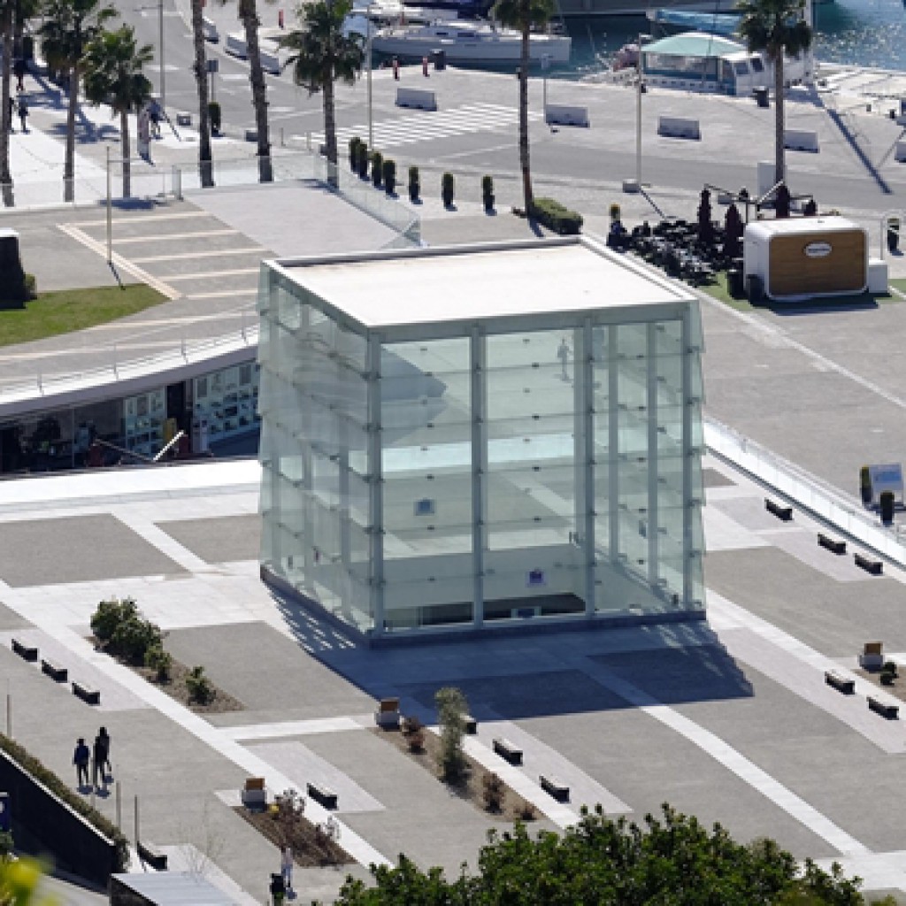 Imagen del Centro Pompidou de Málaga - Ayuntamiento de Málaga, Flickr