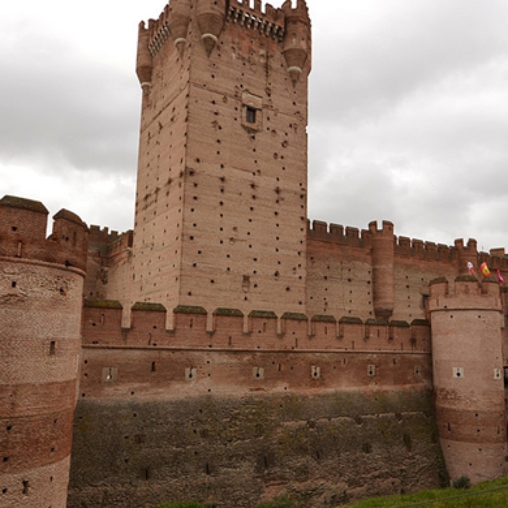 Castillo de Mota, en Medina del Campo. Tuscasasrurales (Flickr)