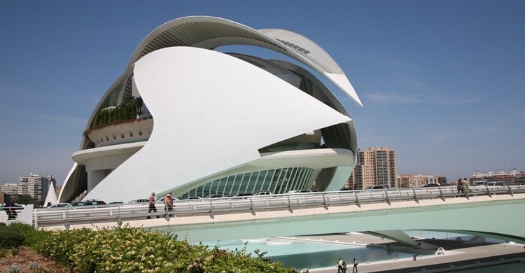Palacio de las Artes en Valencia. (vincent desjardins). (Flickr).