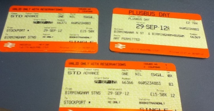 Billetes de tren. Mikey (Flickr)