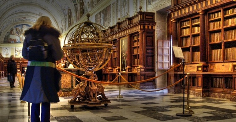 Biblioteca del monasterio. -Merce- (Flickr)