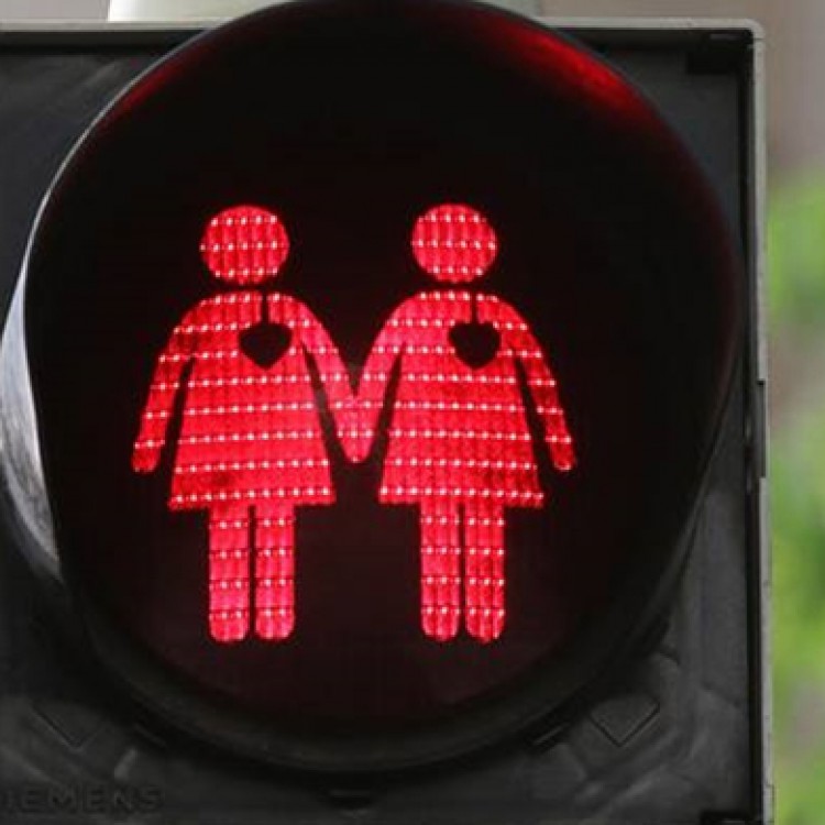 Semáforo 'gay' de Viena.