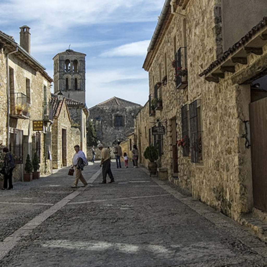 Una calle de Pedraza. Lorenmart (Flickr)