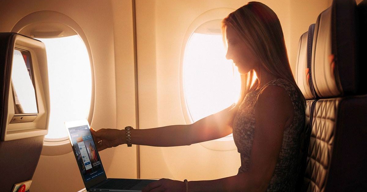 Las aerolíneas que te ofrecen wifi a bordo