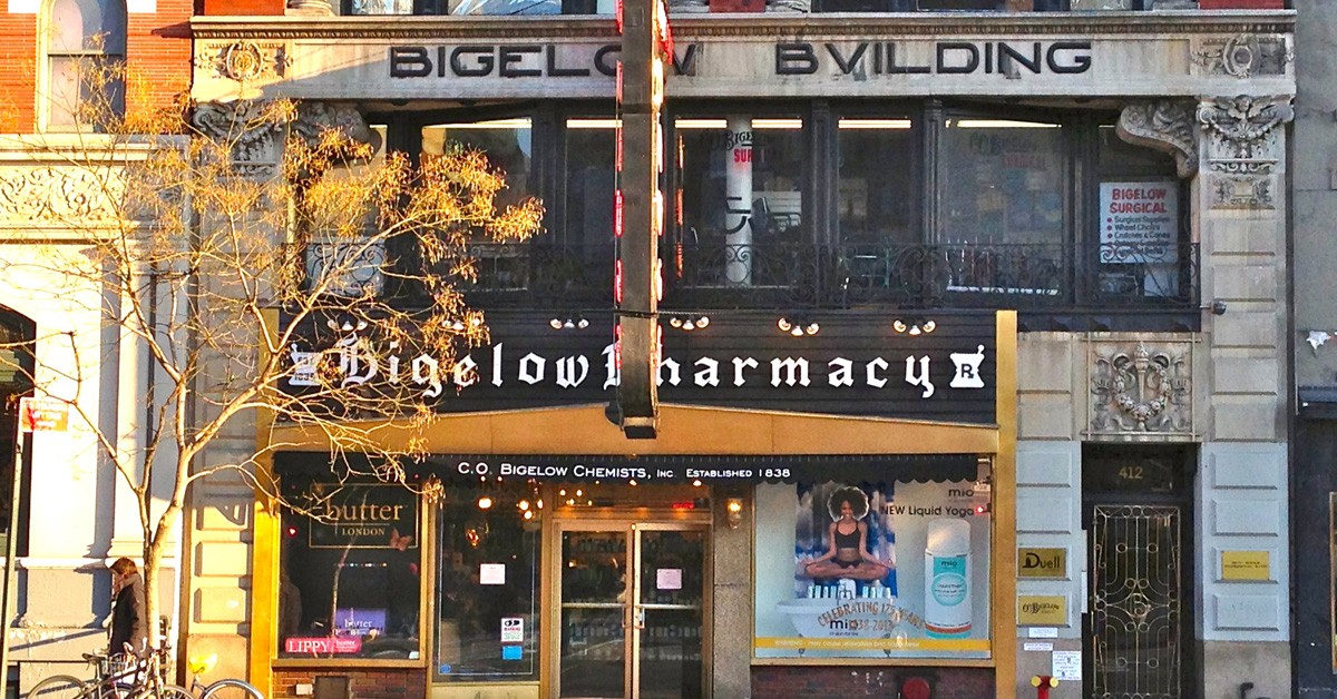 C.O. Bigelow (Nueva York). Ephemeral New York