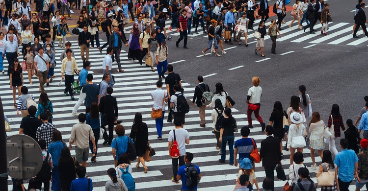 Cruce de Shibuya en Tokio. Nick Turner (Flickr)