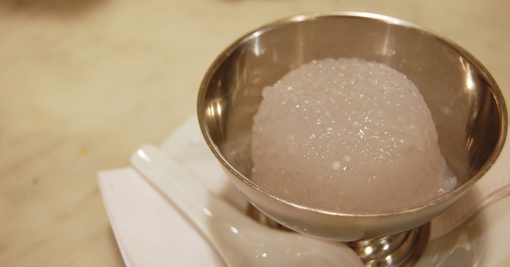 Sago con Gula Melaka (Chee Hong- Foter)