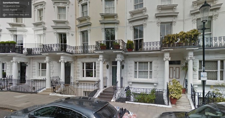 Samarkand Hotel Jimi Hendrix (Street View)