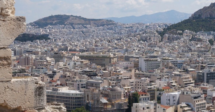 Atenas vista desde la Acrópolis (Flickr)