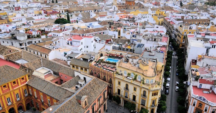 Sevilla desde las alturas (Flickr)